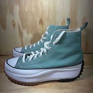 Converse Run Star Hike Jade Unity Platform High Top Sneakers Women’s Size 9.5